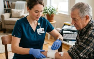 Nurse Practitioner providing advanced wound care in Northern Virginia